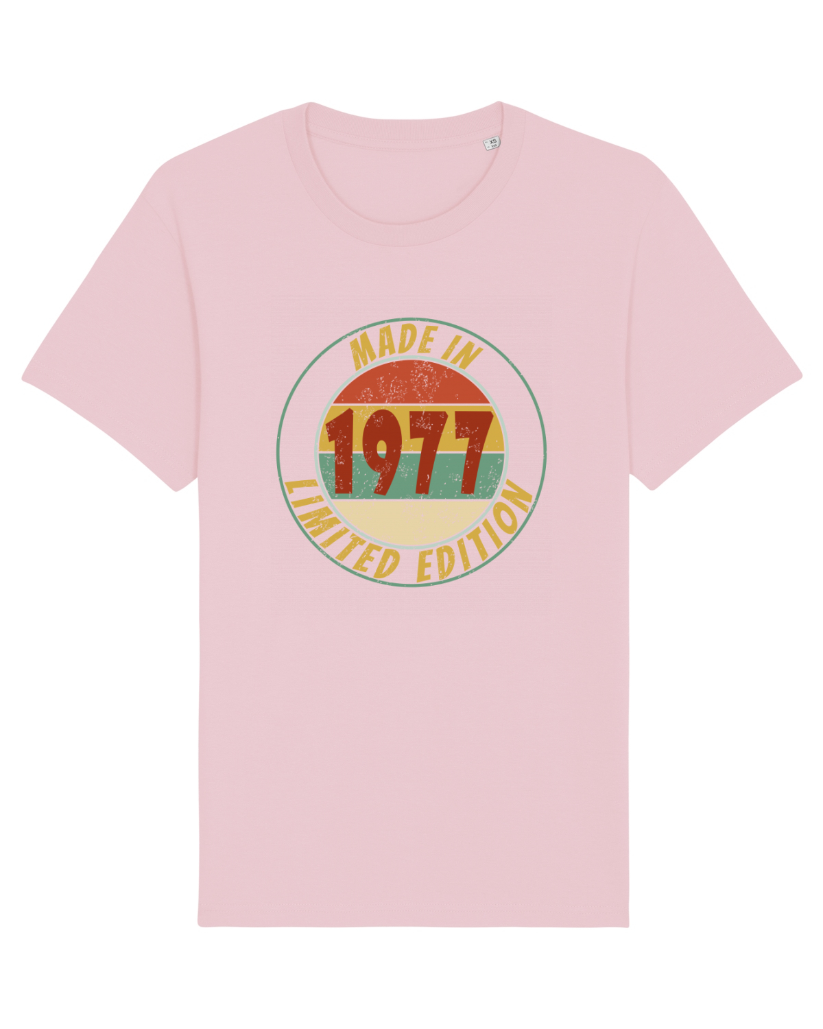 Tricou mânecă scurtă Unisex Rocker Cotton Pink