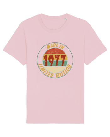 Made In 1977 Limited Edition Cotton Pink
