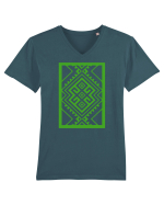 Cusatura din Ardeal Tricou mânecă scurtă guler V Bărbat Presenter