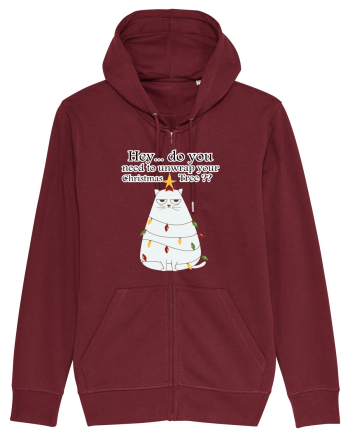 Do you need to unwrap your Christmas Tree? Burgundy