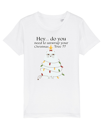 Do you need to unwrap your Christmas Tree? White