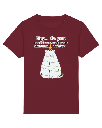 Do you need to unwrap your Christmas Tree? Burgundy