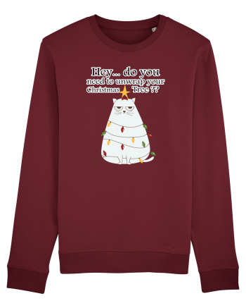 Do you need to unwrap your Christmas Tree? Burgundy
