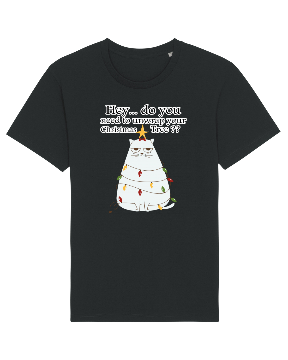 Tricou mânecă scurtă Unisex Rocker Black