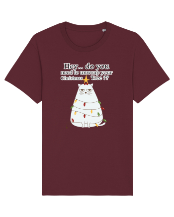 Do you need to unwrap your Christmas Tree? Burgundy