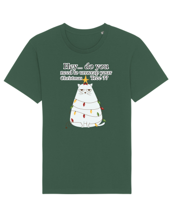 Do you need to unwrap your Christmas Tree? Bottle Green