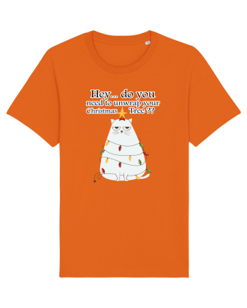Do you need to unwrap your Christmas Tree? Bright Orange