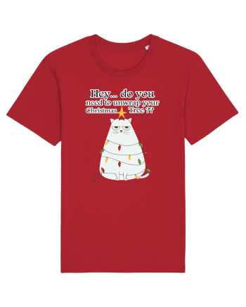 Do you need to unwrap your Christmas Tree? Red