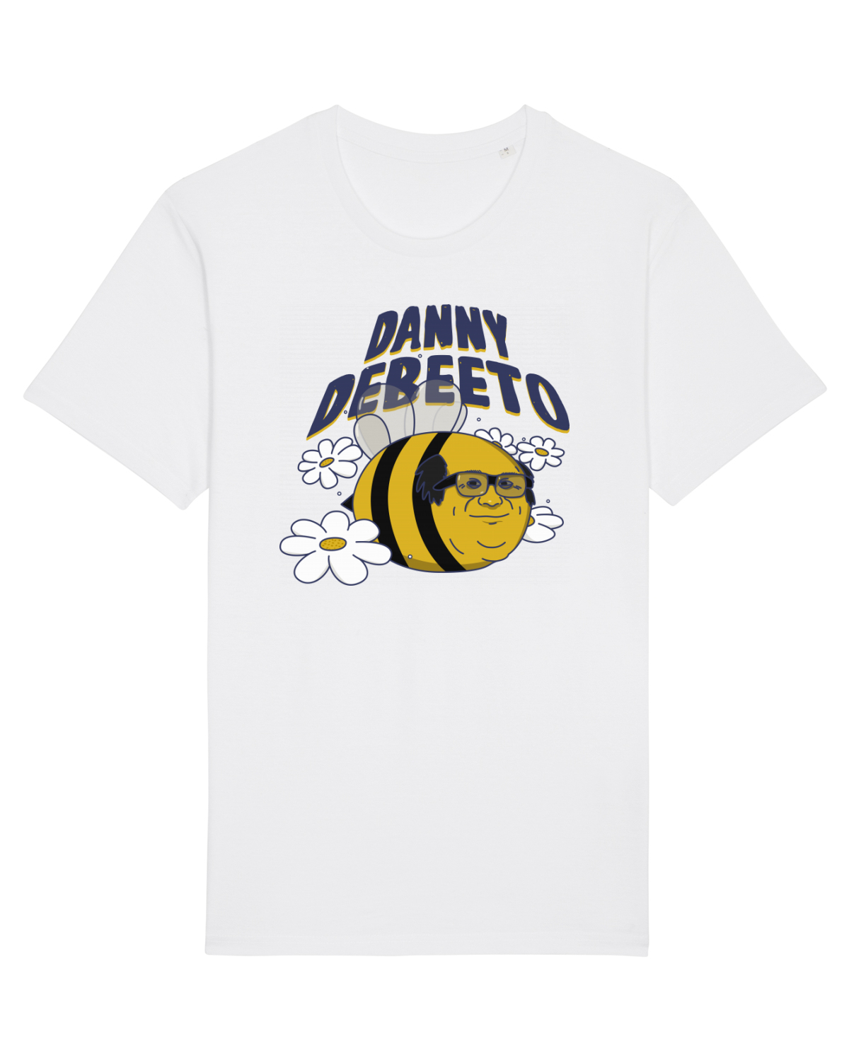 Tricou mânecă scurtă Unisex Rocker White