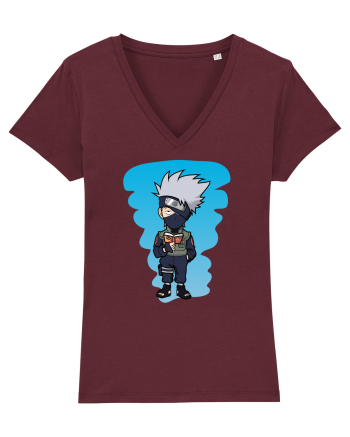 NARUTO - Kakashi Blue (chibi) Burgundy