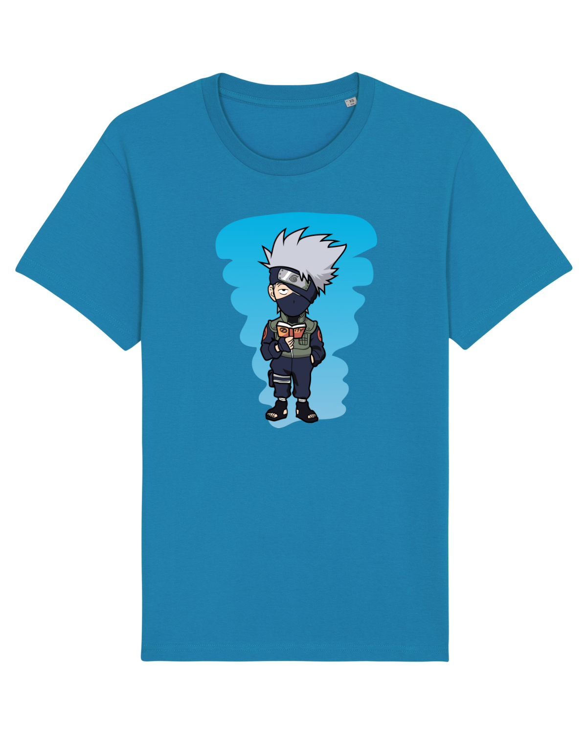 Tricou mânecă scurtă Unisex Rocker Azur