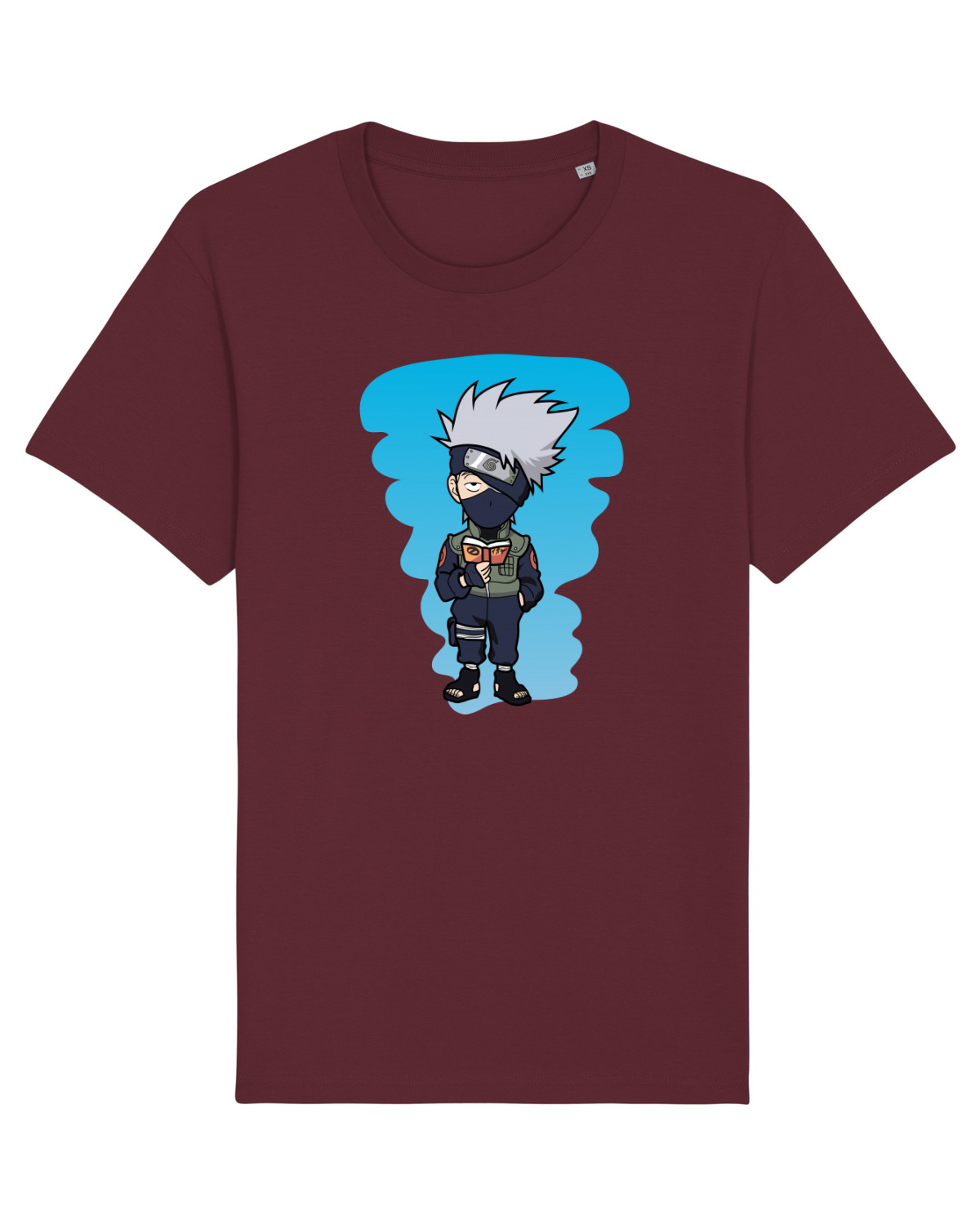 Tricou mânecă scurtă Unisex Rocker Burgundy