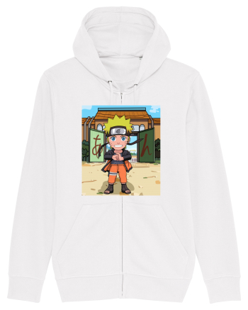 NARUTO - Naruto in Konoha (chibi) White
