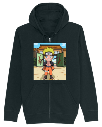 NARUTO - Naruto in Konoha (chibi) Black