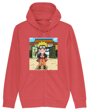NARUTO - Naruto in Konoha (chibi) Carmine Red