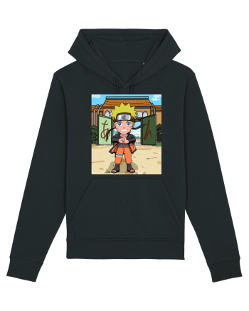 NARUTO - Naruto in Konoha (chibi) Black