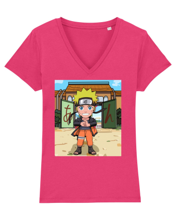 NARUTO - Naruto in Konoha (chibi) Raspberry
