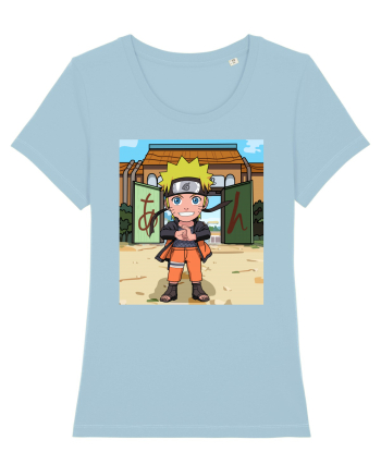 NARUTO - Naruto in Konoha (chibi) Sky Blue
