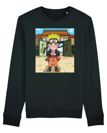 NARUTO - Naruto in Konoha (chibi) Black
