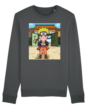 NARUTO - Naruto in Konoha (chibi) Anthracite