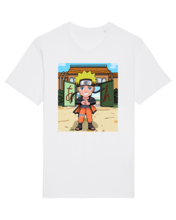 NARUTO - Naruto in Konoha (chibi) White
