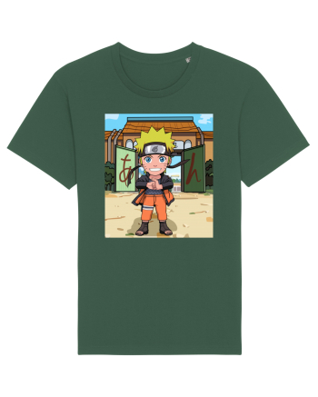 NARUTO - Naruto in Konoha (chibi) Bottle Green