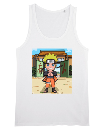 NARUTO - Naruto in Konoha (chibi) White