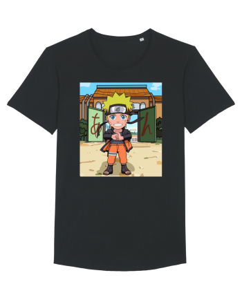 NARUTO - Naruto in Konoha (chibi) Black