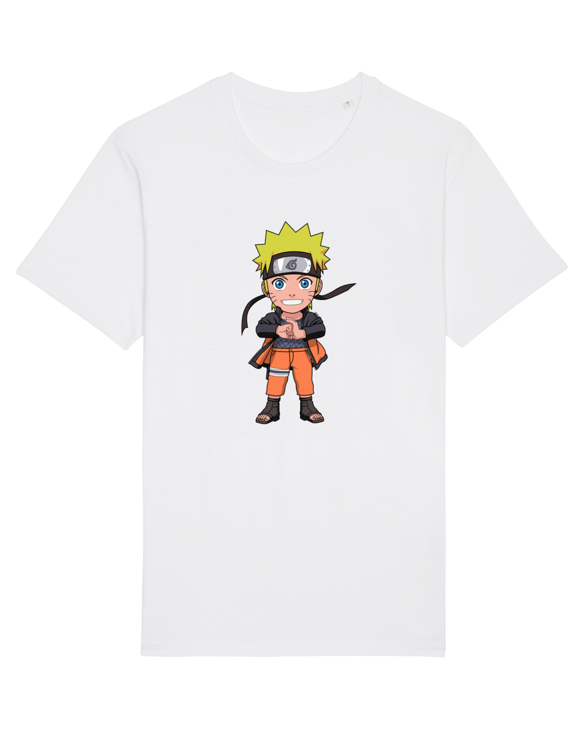 Tricou mânecă scurtă Unisex Rocker White