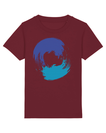 Color Wheel - blue-blue Burgundy