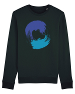 Color Wheel - blue-blue Bluză mânecă lungă Unisex Rise