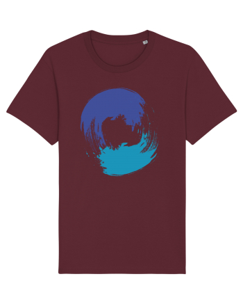 Color Wheel - blue-blue Burgundy