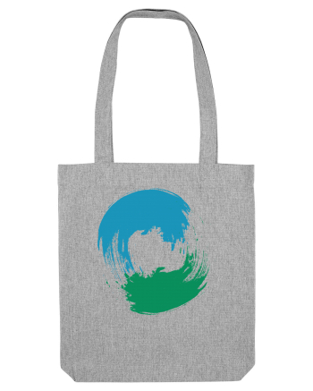 Color Wheel - blue-green Heather Grey