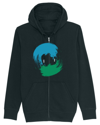 Color Wheel - blue-green Black