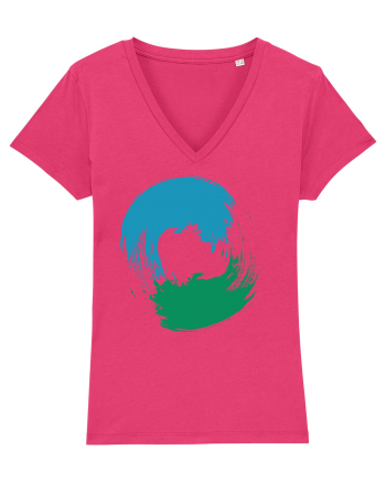 Color Wheel - blue-green Raspberry