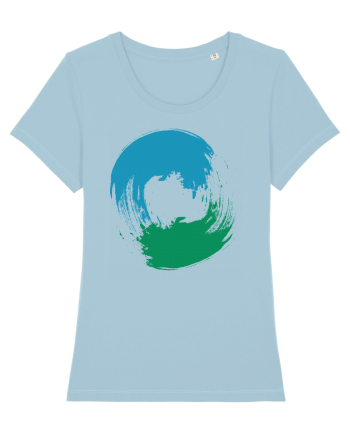 Color Wheel - blue-green Sky Blue