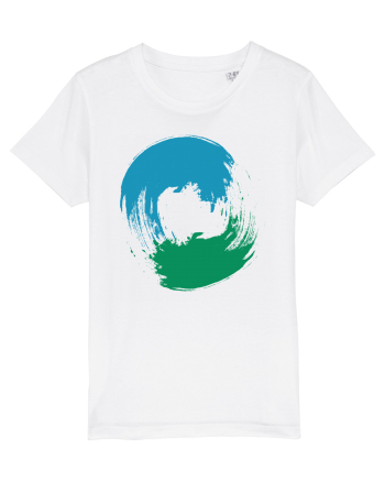 Color Wheel - blue-green White