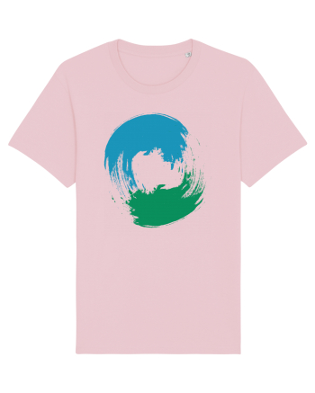 Color Wheel - blue-green Cotton Pink