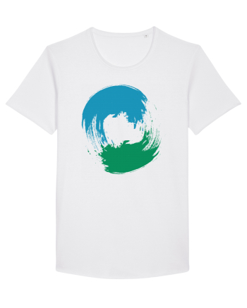 Color Wheel - blue-green White