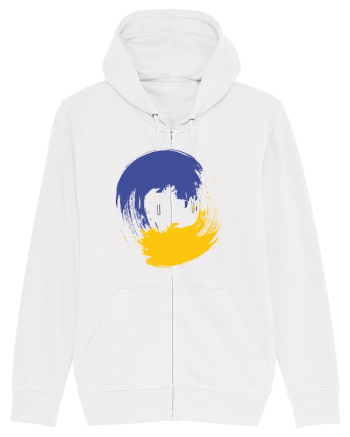 Color Wheel - blue&yellow White
