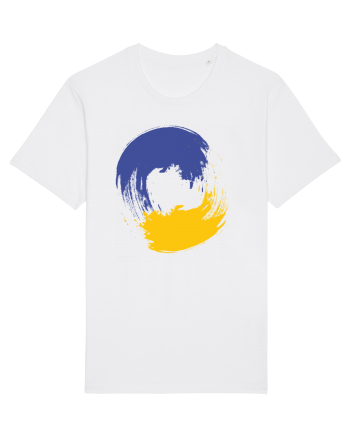 Color Wheel - blue&yellow White