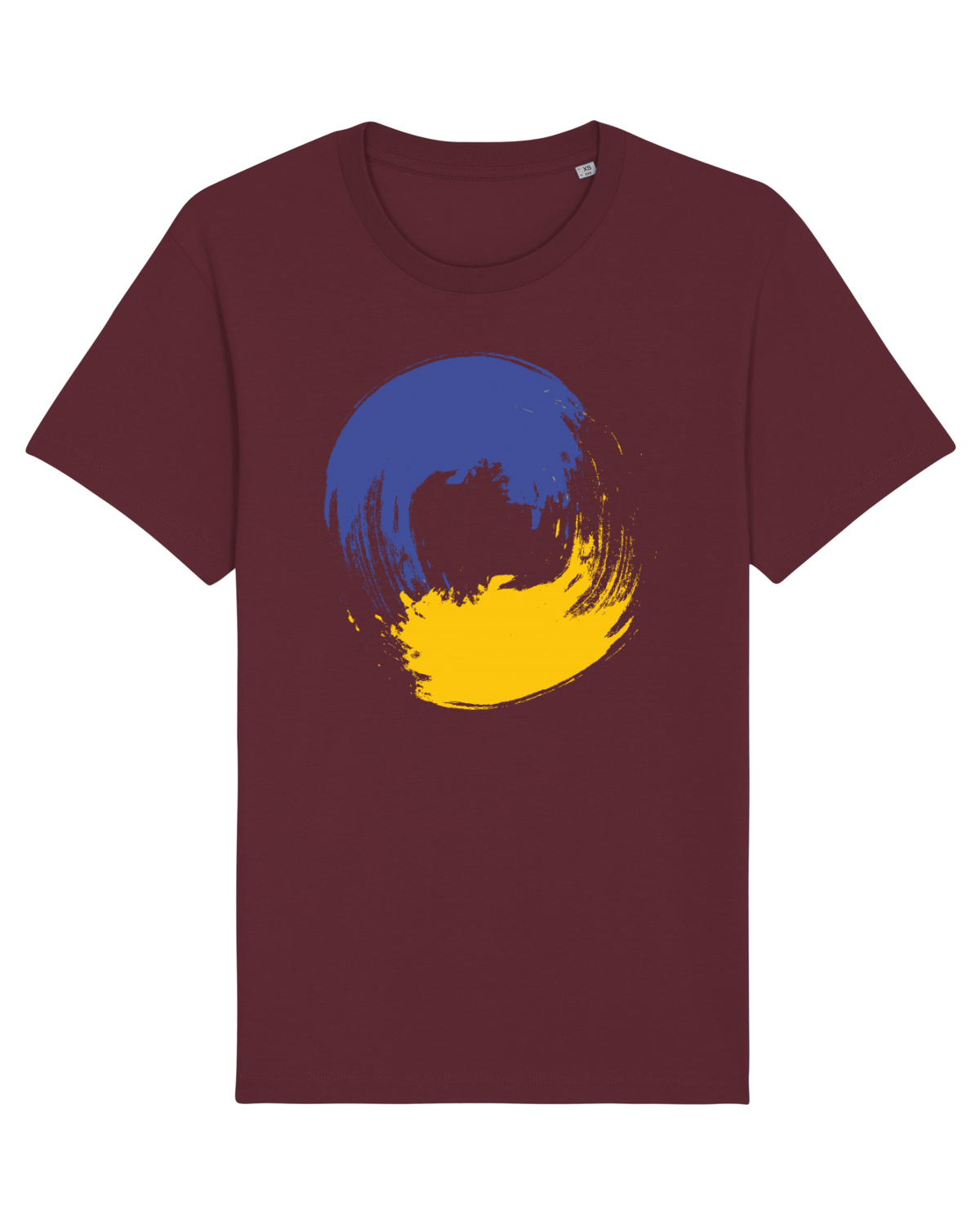 Tricou mânecă scurtă Unisex Rocker Burgundy