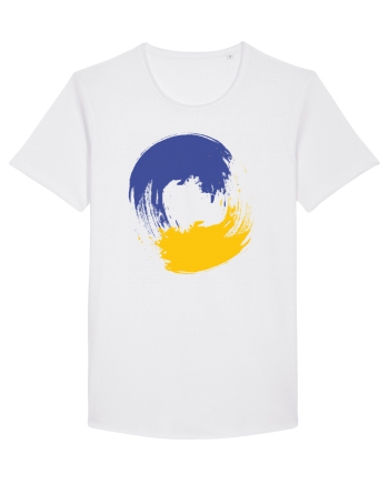 Color Wheel - blue&yellow White
