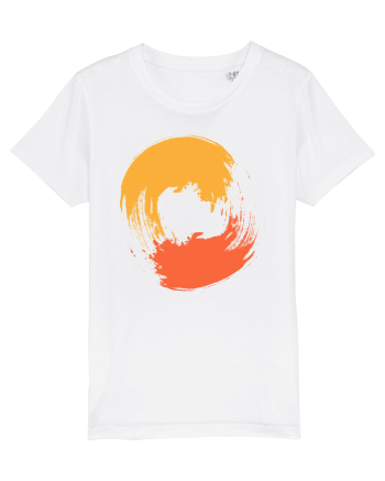 Color Wheel - orange&red White