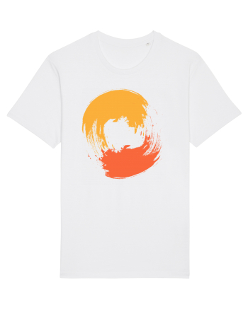 Color Wheel - orange&red White