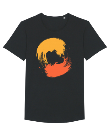 Color Wheel - orange&red Black