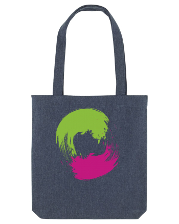 Color Wheel - green&purple Midnight Blue