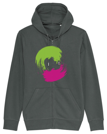 Color Wheel - green&purple Anthracite
