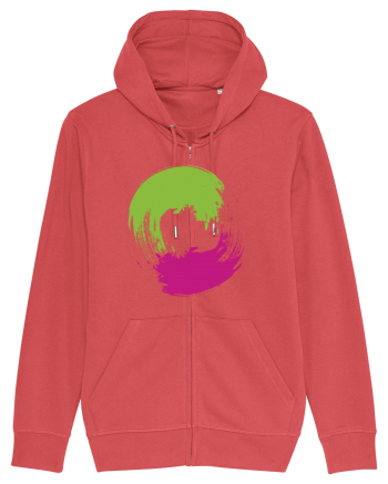 Color Wheel - green&purple Carmine Red