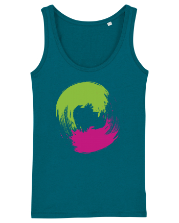 Color Wheel - green&purple Ocean Depth